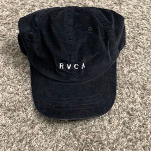 RVCA corduroy black hat